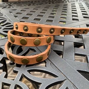 Anthropologie Brown Leather Belt